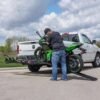 Black Widow MCC-600 600 lbs. Capacity Heavy-Duty Steel Motorcycle Carrier